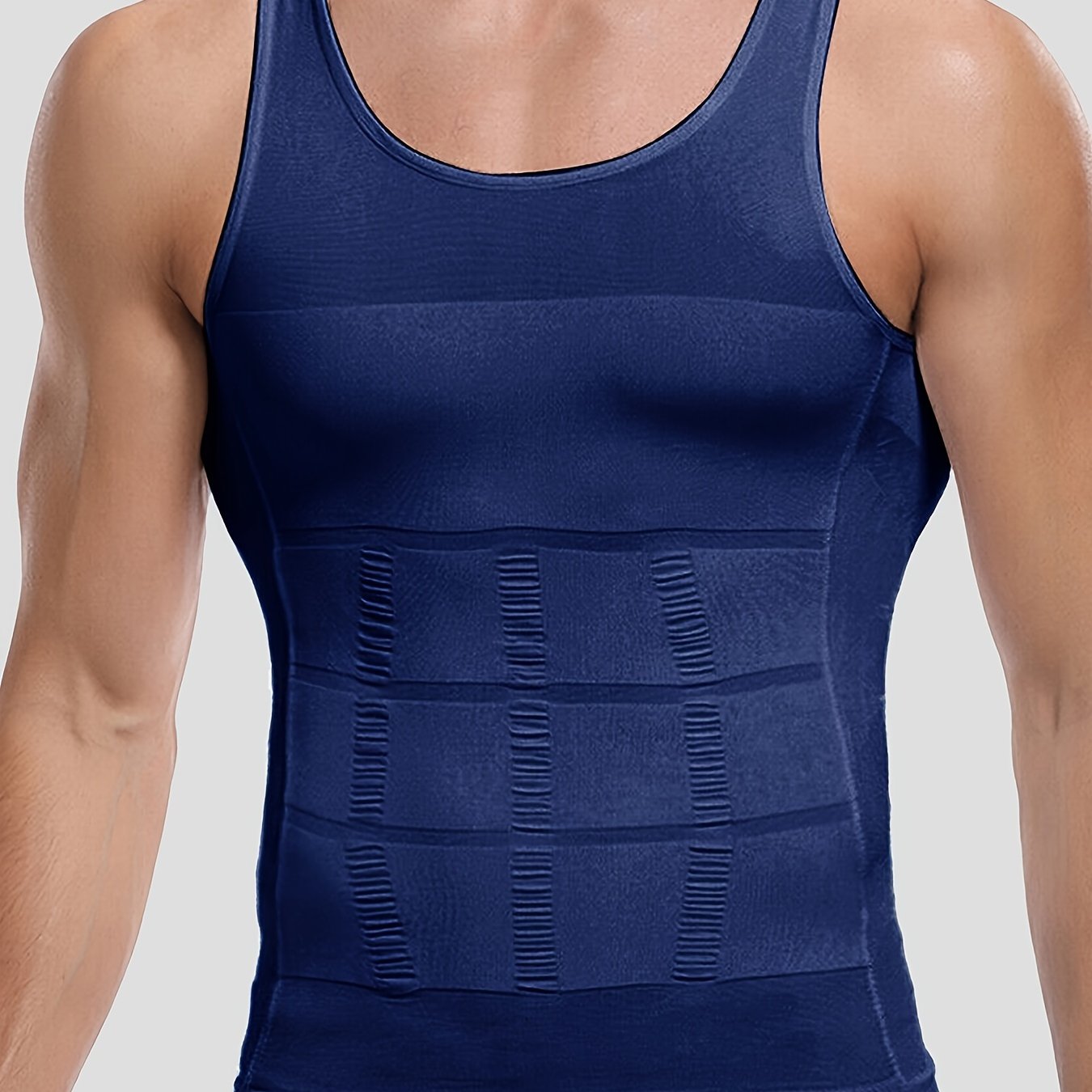 Herren Kompressions Tank Top mit schmaler Passform und Shapewear Effekt | Body Shaper