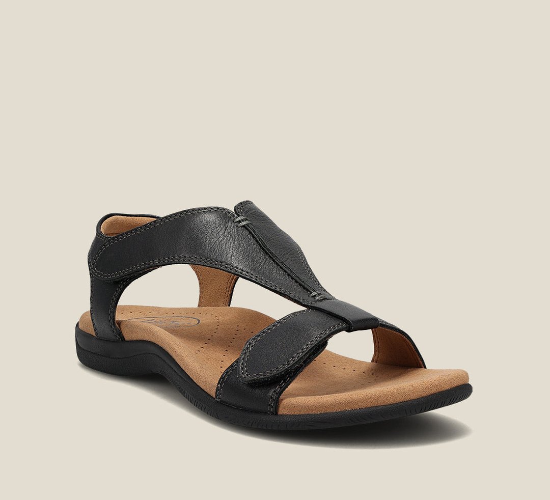 Sandali da donna con punta aperta e cinturini regolabili | Casual