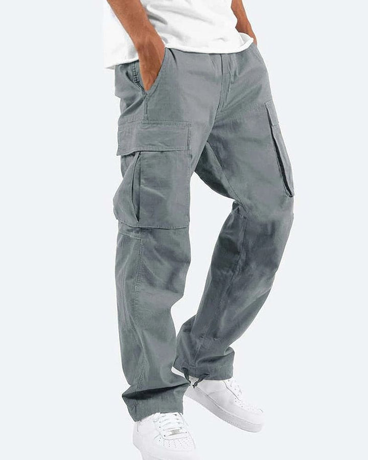Cargohose für Herren mit geradem Bein | Mehrere Taschen