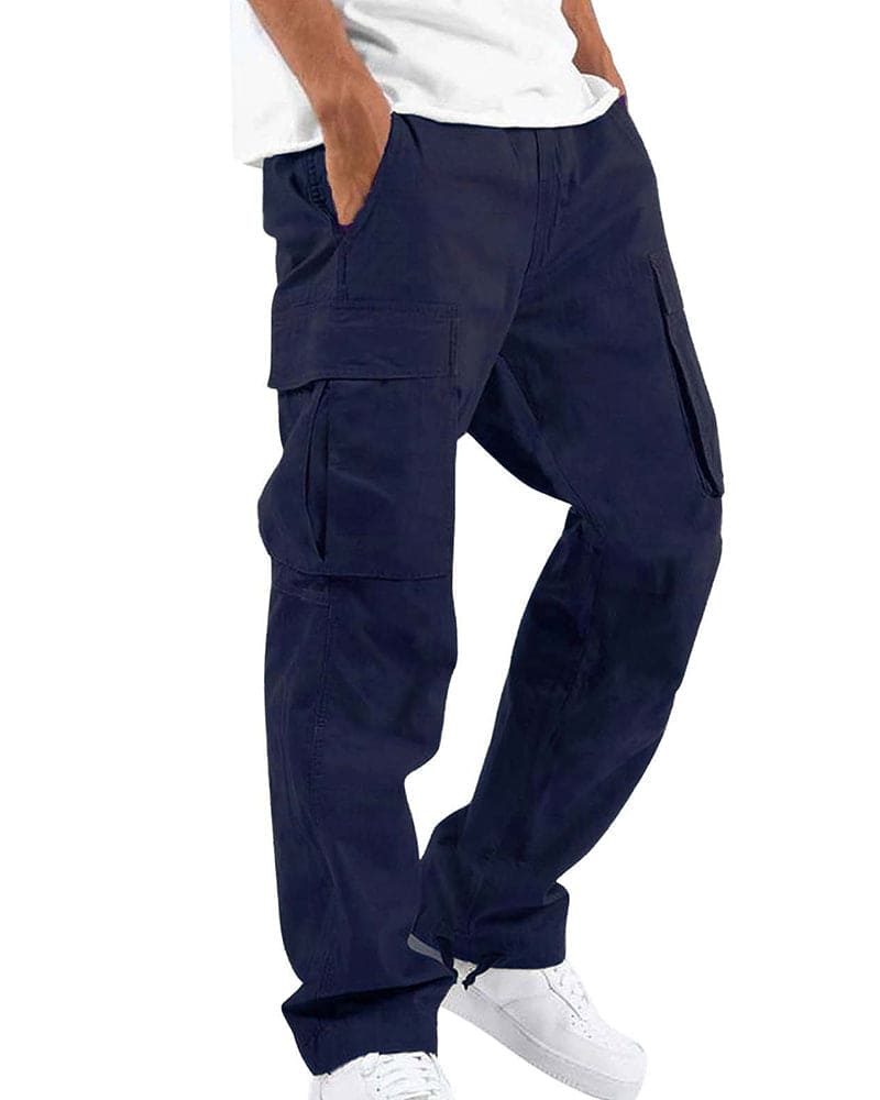 Cargohose für Herren mit geradem Bein | Mehrere Taschen