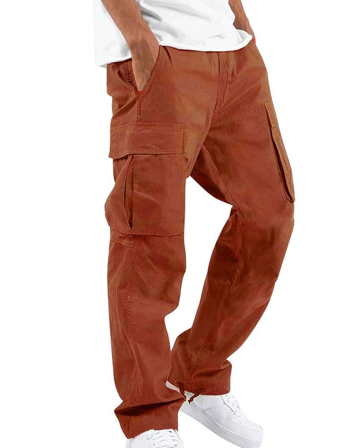 Cargohose für Herren mit geradem Bein | Mehrere Taschen