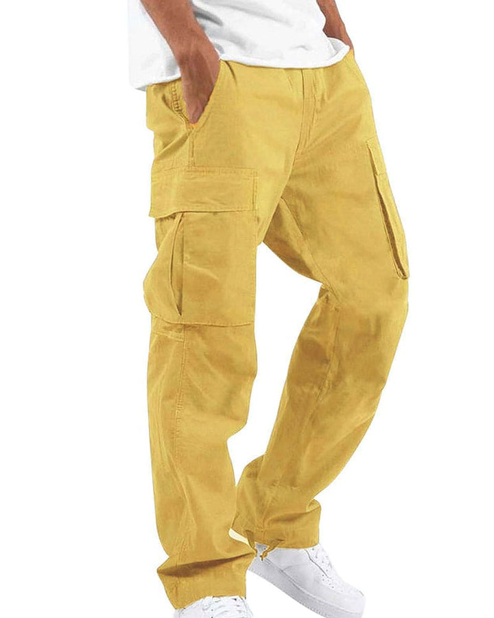 Cargohose für Herren mit geradem Bein | Mehrere Taschen
