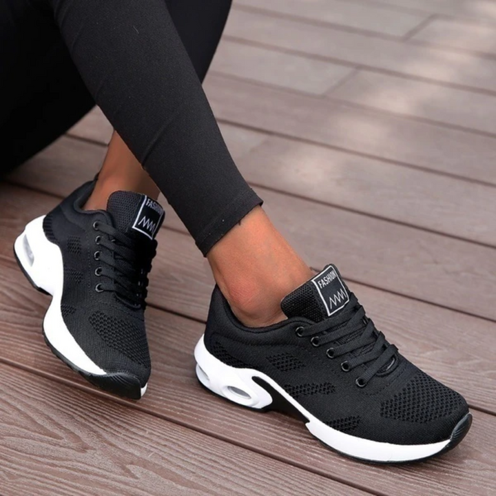 Damen Schnür Sport Sneaker | Freizeit
