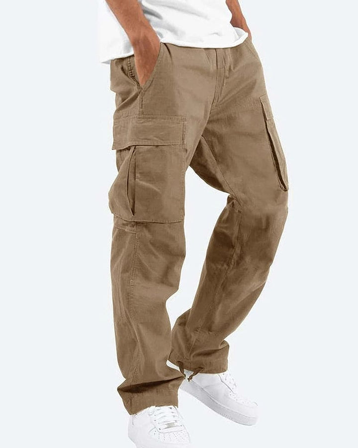Cargohose für Herren mit geradem Bein | Mehrere Taschen