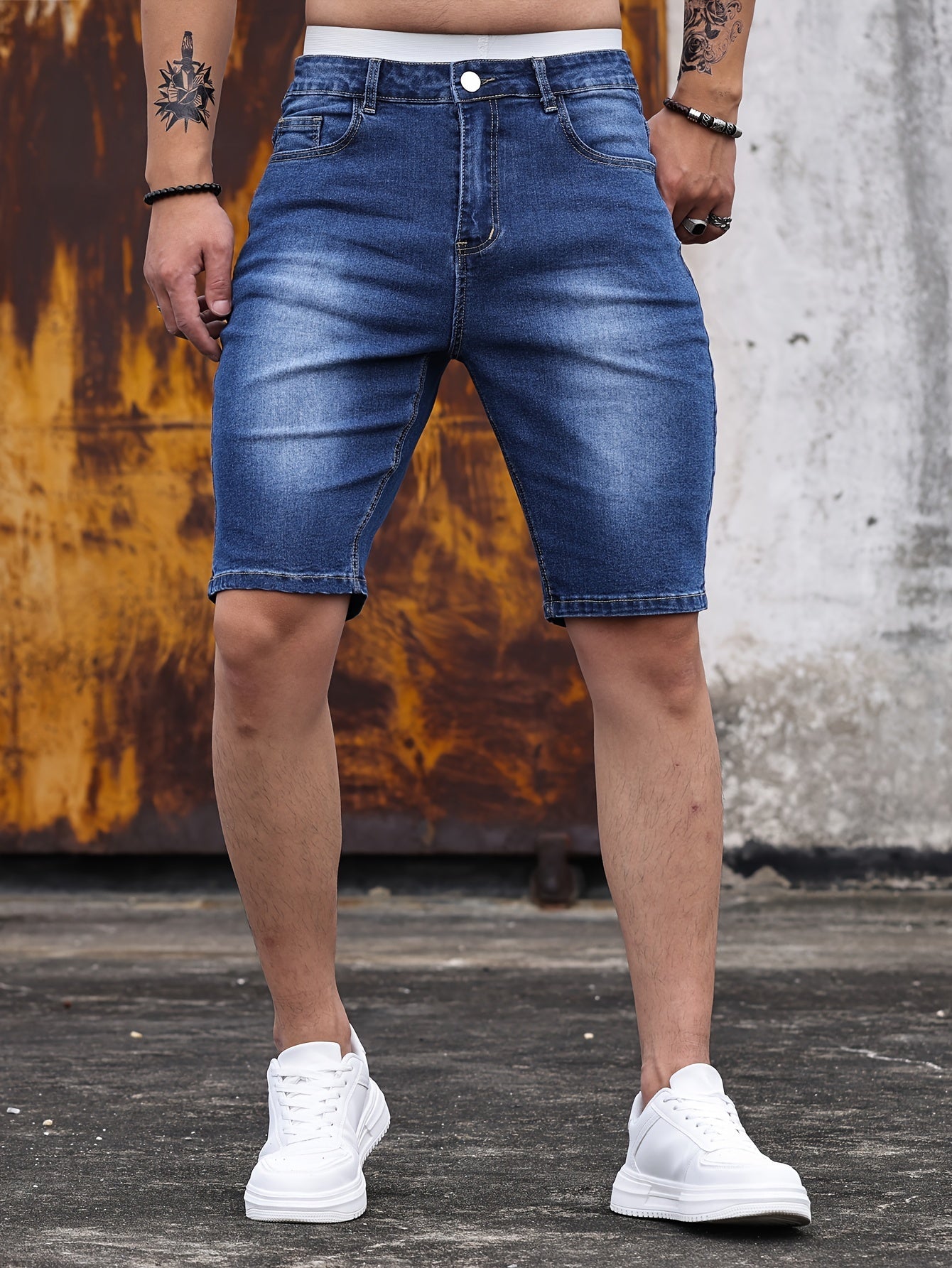 Bartosz | Shorts homme style jean