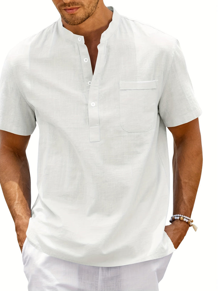 Rafał | Herren-Henley-Shirt in großen Größen