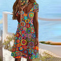 Variant image for Damenkleid Mit V-Ausschnitt | Festliche Kleider Sommer Damen | Anna-1