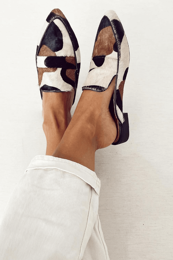Freya | Women's Abstract Pattern Loafers