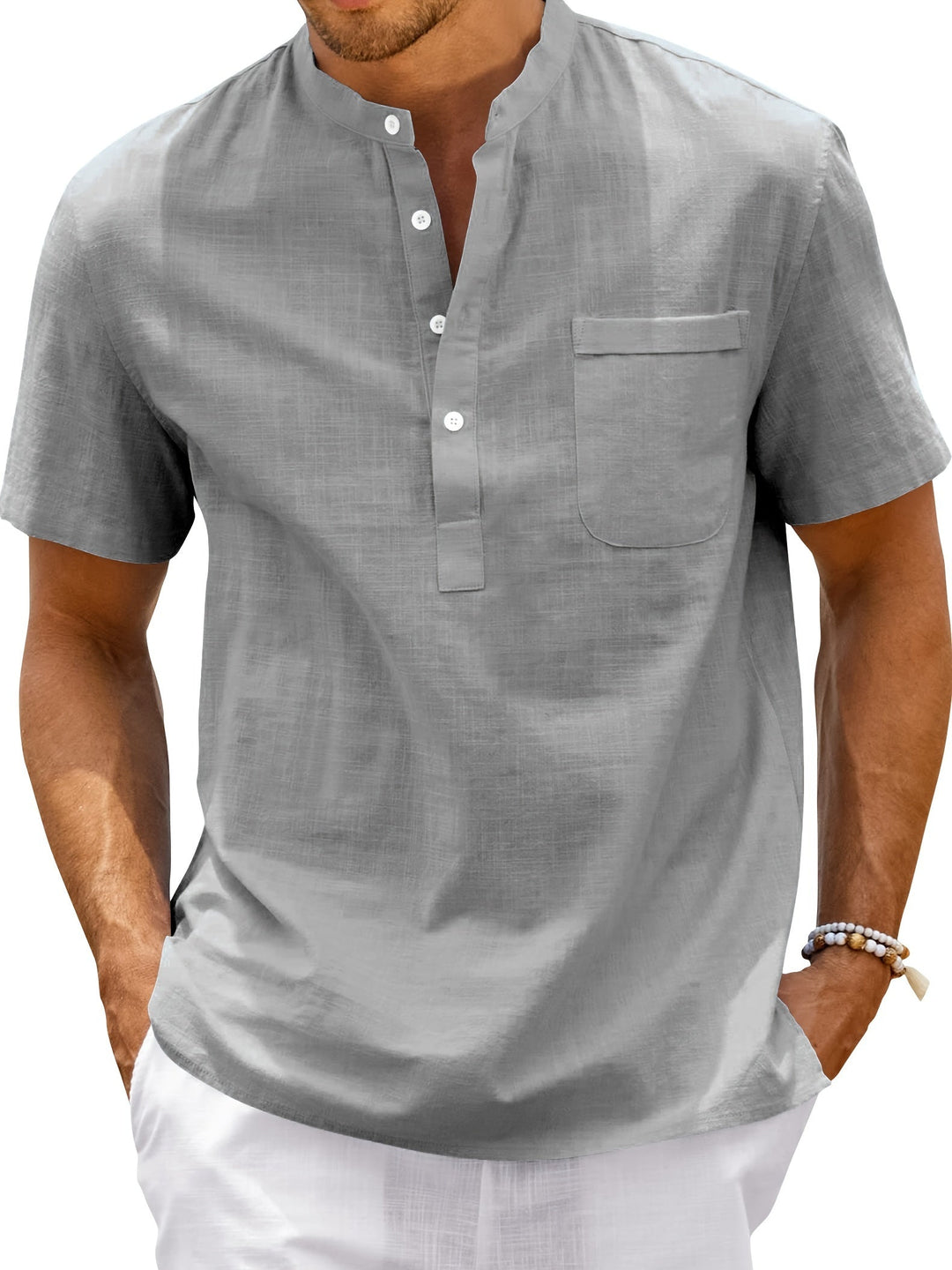 Rafał | Herren-Henley-Shirt in großen Größen