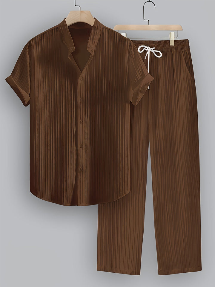 Sebastian | Herren Sommer-Set mit Hemd und Hose