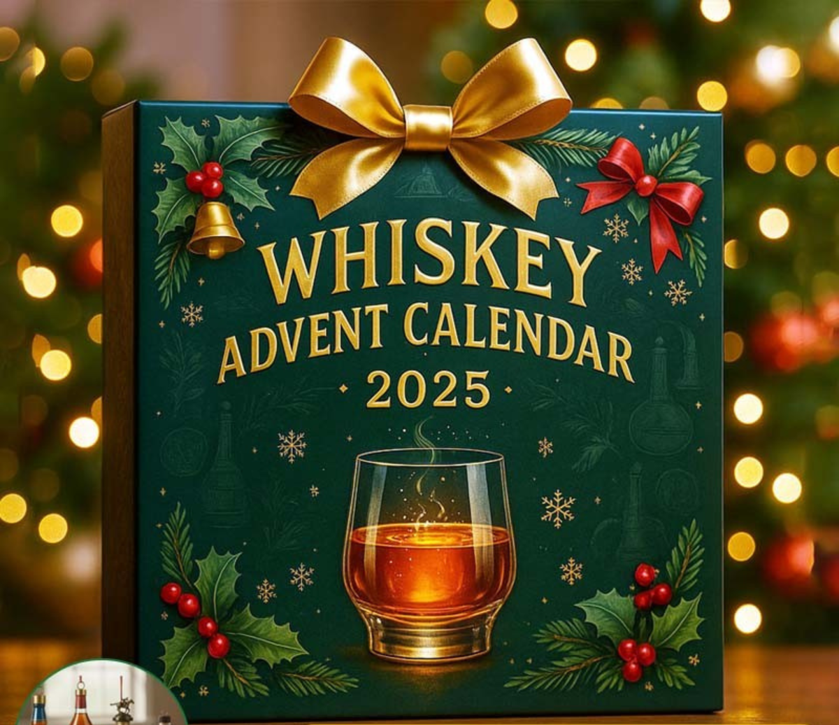 24-tägiger Cocktail-Adventskalender – Ein Set mit Mini-Drinks für die Feiertage, ein Geschenk für Erwachsene