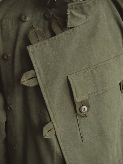 Giacca Utility da uomo | Cappotto corto ispirato al militare | Vestibilità strutturata | Stile casual classico