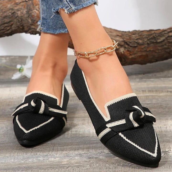 Damen Slip-On Loafer mit spitzer Zehenform | Minimalistisch