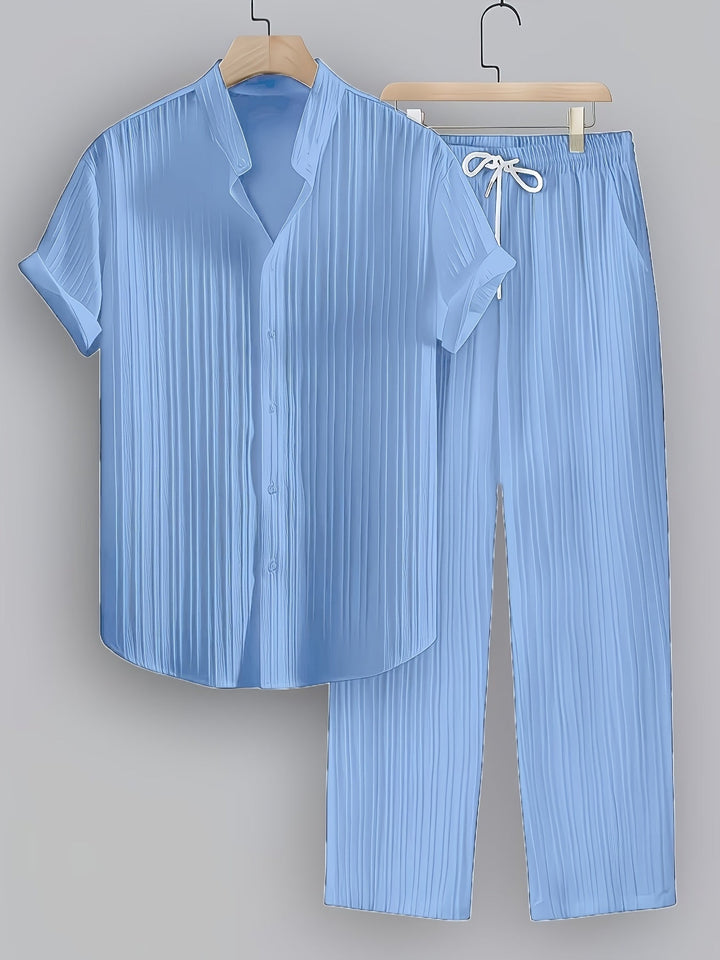 Sebastian | Herren Sommer-Set mit Hemd und Hose