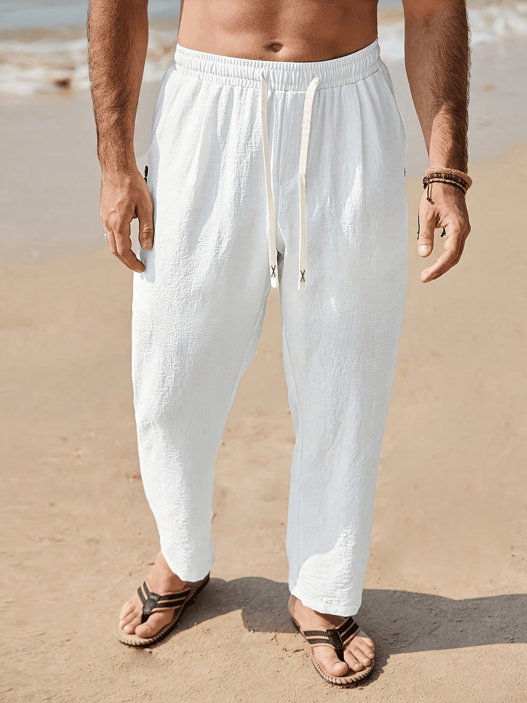 Herren Jogginghose | Relaxed Fit Hose | Kordelzug und Lockere Passform | Minimalistischer Freizeitstil