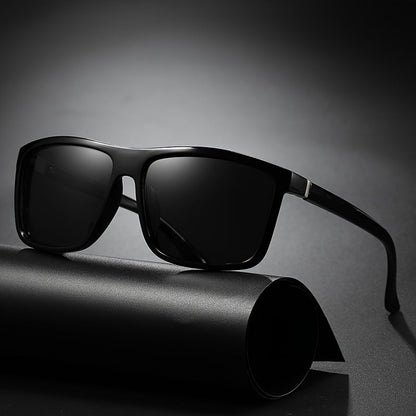 Occhiali da sole da uomo alla moda | Silhouette moderna e vestibilità confortevole | Protezione solare elegante