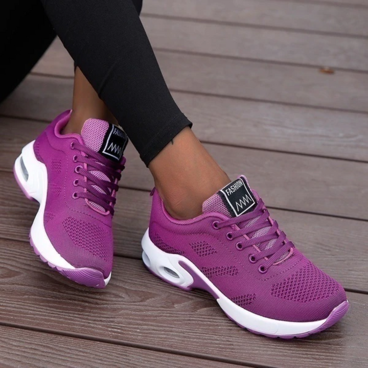 Damen Schnür Sport Sneaker | Freizeit