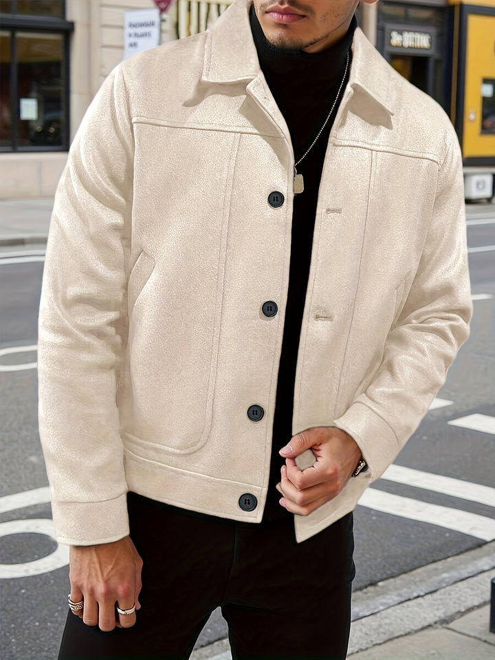 Benno | Veste de transition avec patte de boutonnage