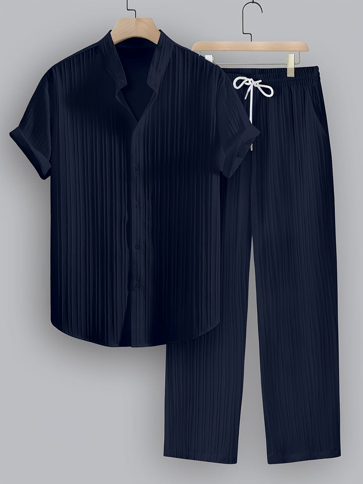 Sebastian | Herren Sommer-Set mit Hemd und Hose
