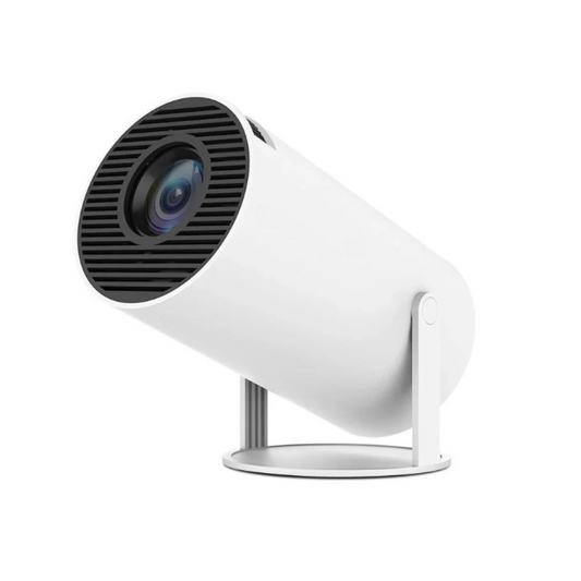 4K HD Mini Beamer mit WiFi und Bluetooth – Kompakter, Tragbarer Projektor für Zuhause und Unterwegs