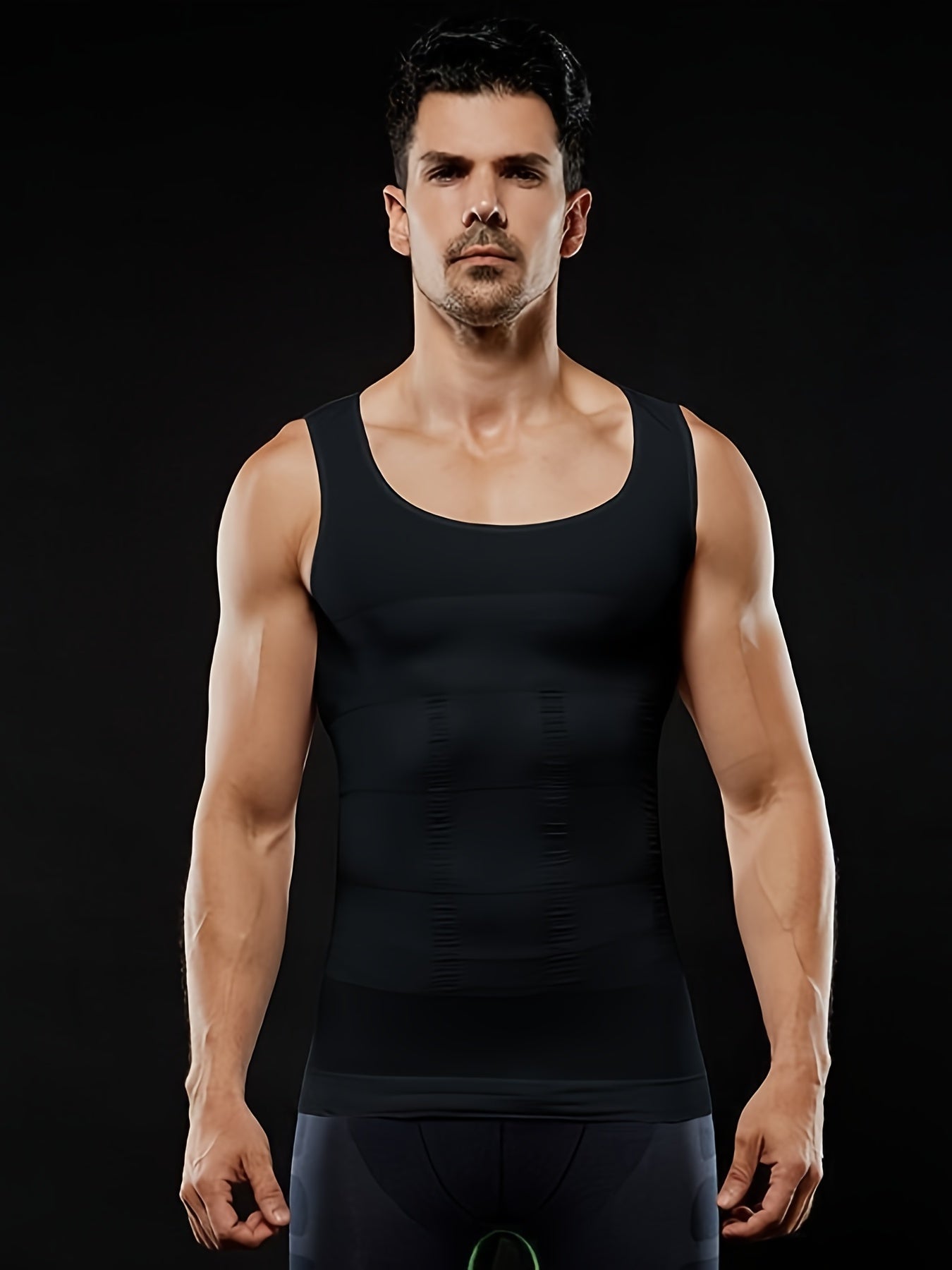 Herren Kompressions Tank Top mit schmaler Passform und Shapewear Effekt | Body Shaper