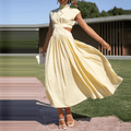 Damen Maxikleid Blaise mit eleganter Silhouette