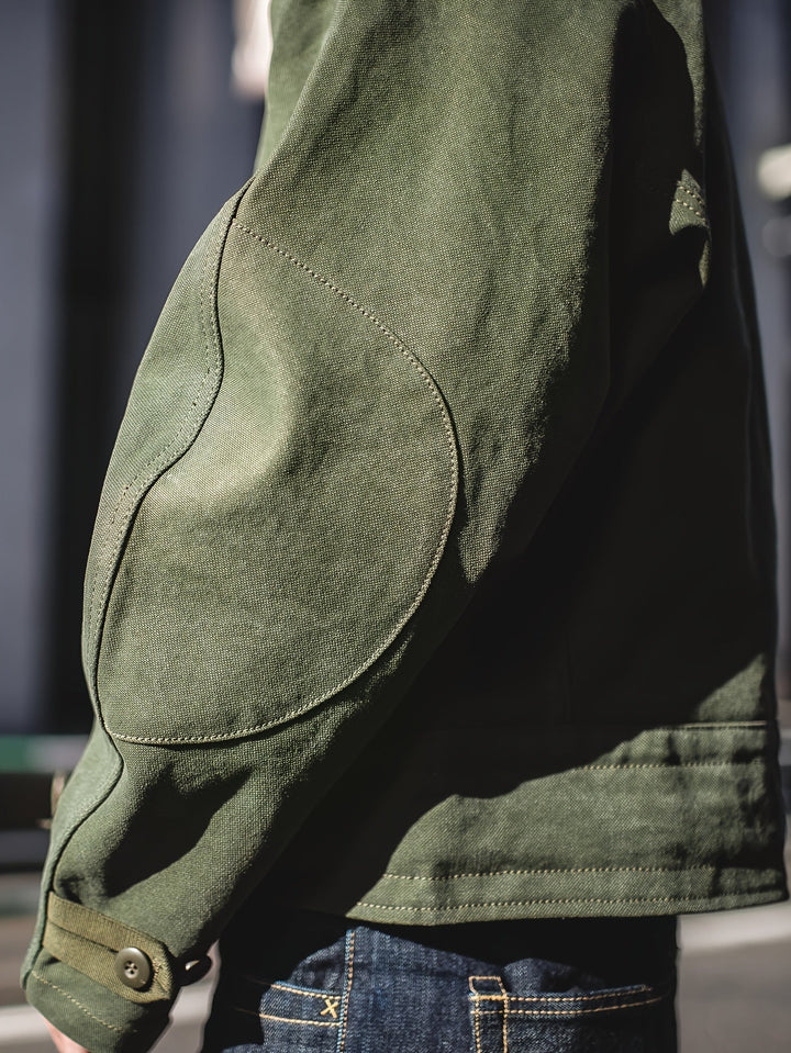 Herren Utility Jacke | Militärisch Inspirierter Kurzmantel | Strukturierte Passform | Klassischer Freizeitstil