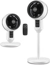 Nastavitelný stojanový ventilátor s 3D oscilací