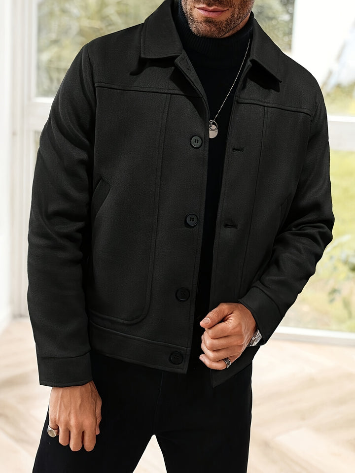 Benno | Veste de transition avec patte de boutonnage