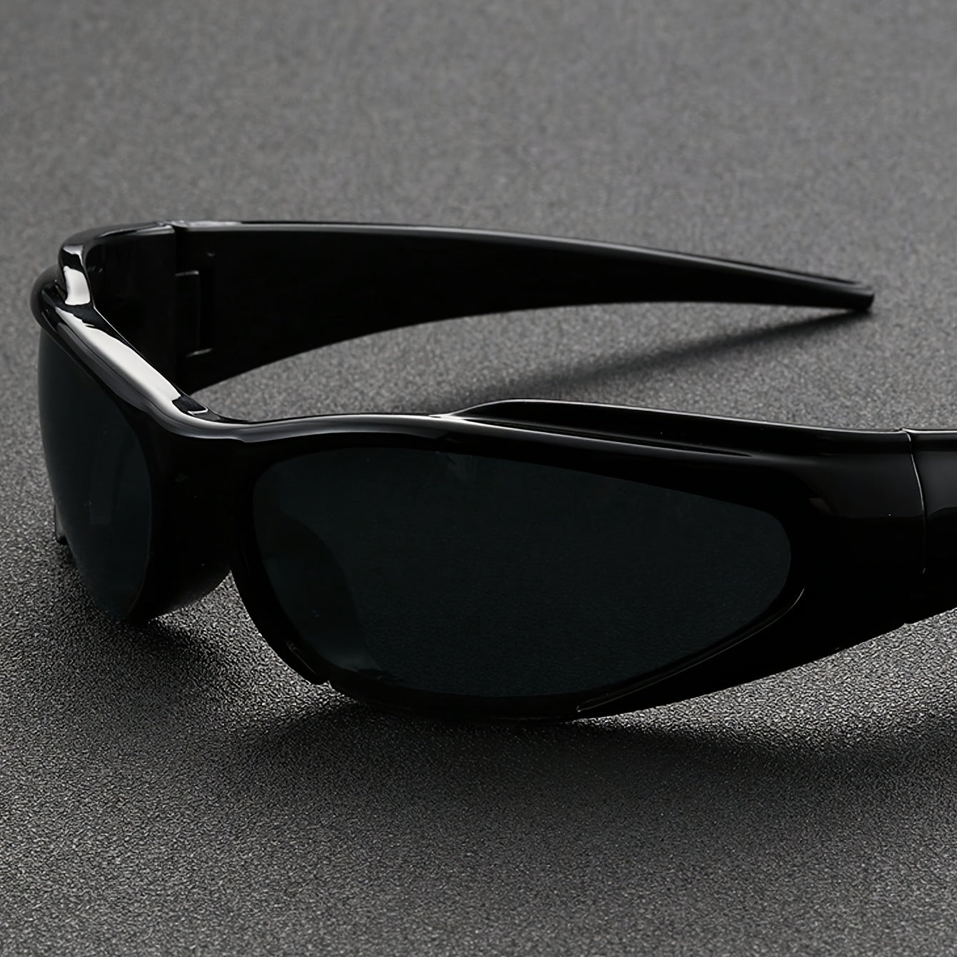 Herren Sonnenbrille | Schmale Wraparound Passform | Sportliches Rahmendesign | Freizeit Outdoor Look