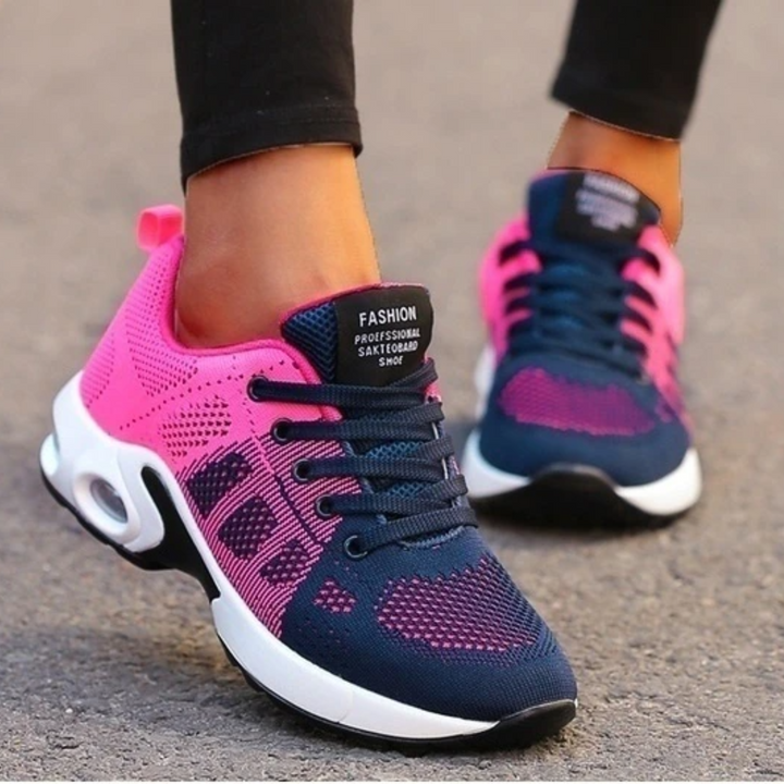 Damen Schnür Sport Sneaker | Freizeit