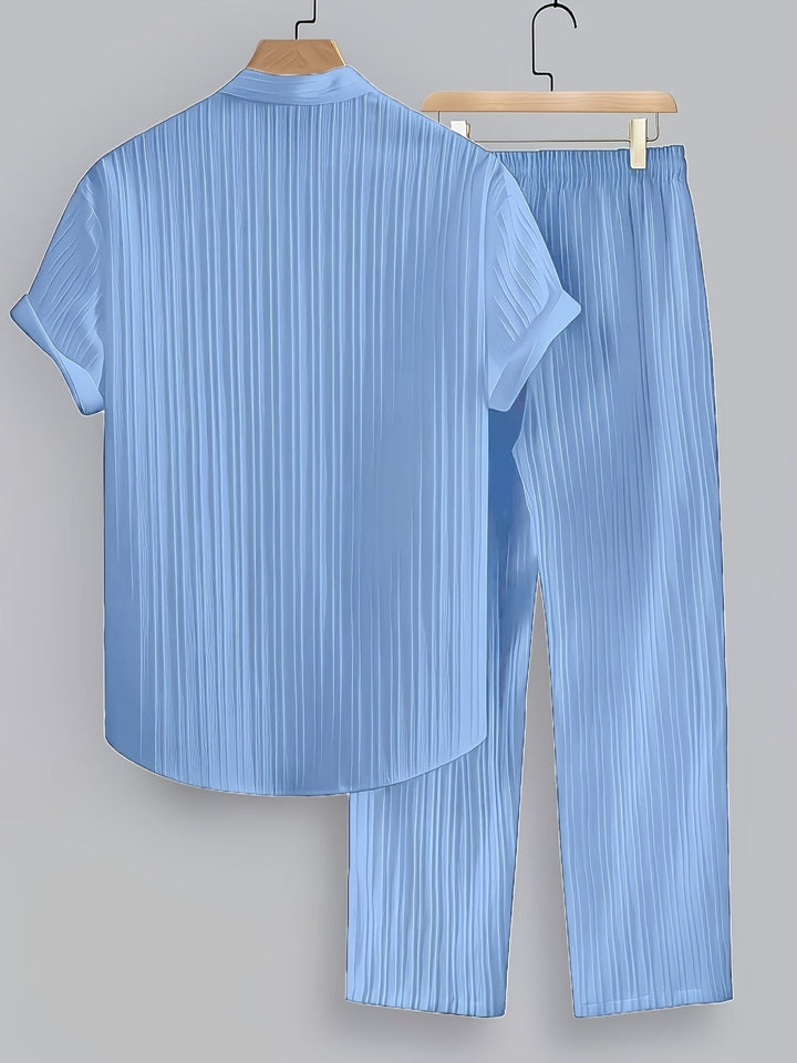Sebastian | Herren Sommer-Set mit Hemd und Hose