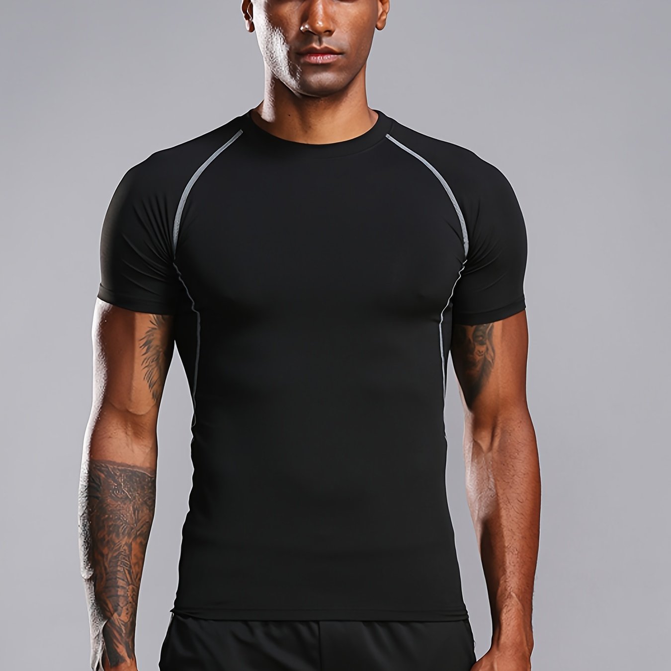 Adrian | Tricou sport pentru bărbați, croială slim fit