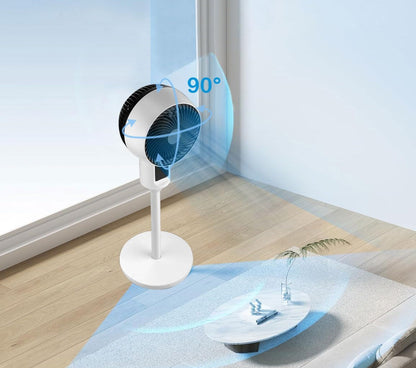Nastavitelný stojanový ventilátor s 3D oscilací