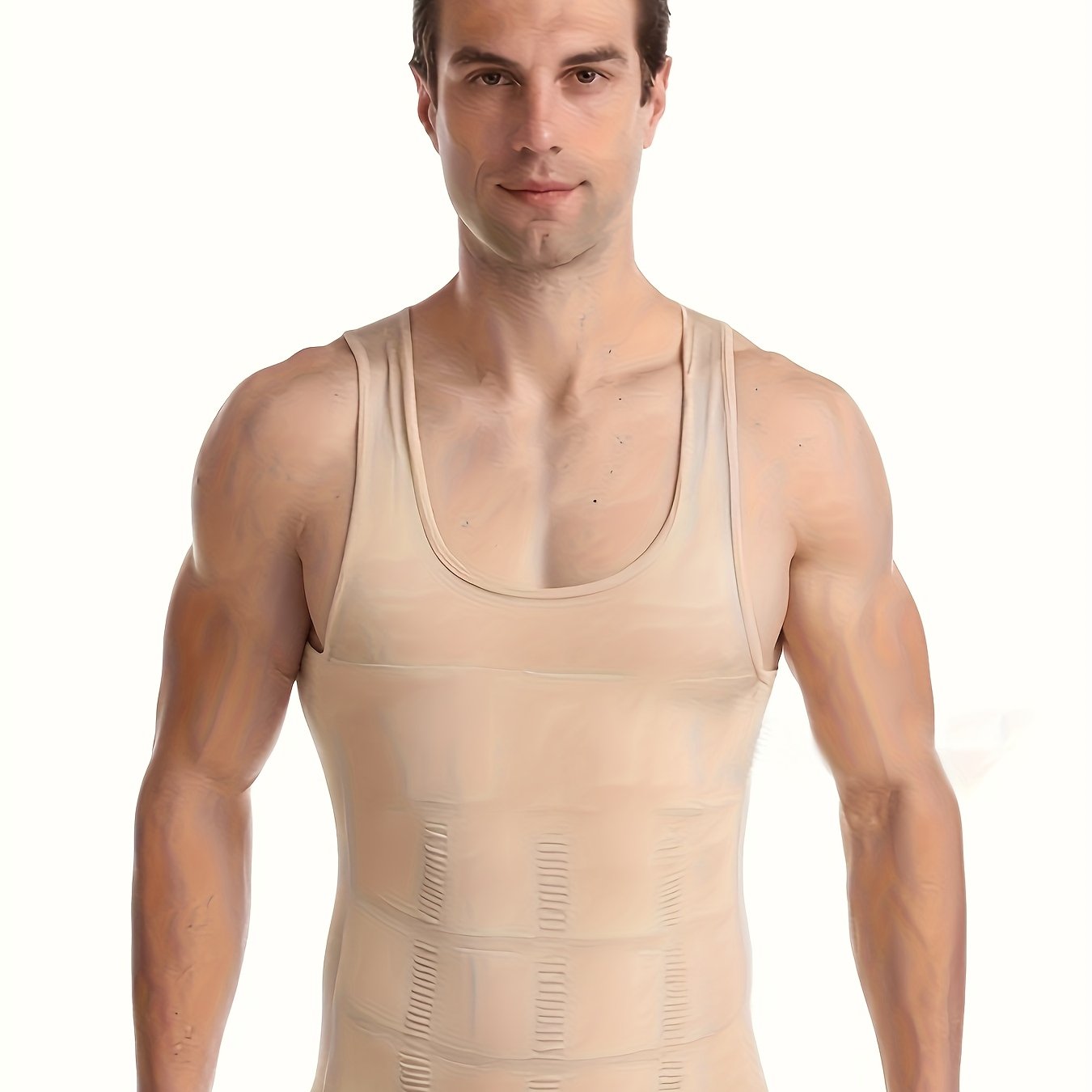 Herren Kompressions Tank Top mit schmaler Passform und Shapewear Effekt | Body Shaper