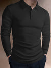 Mateusz | Polo homme slim à manches longues