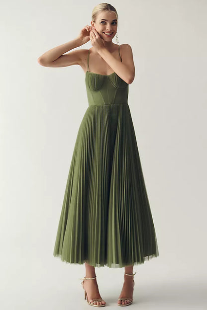 Damen Boho-Kleid Céleste mit Spitze