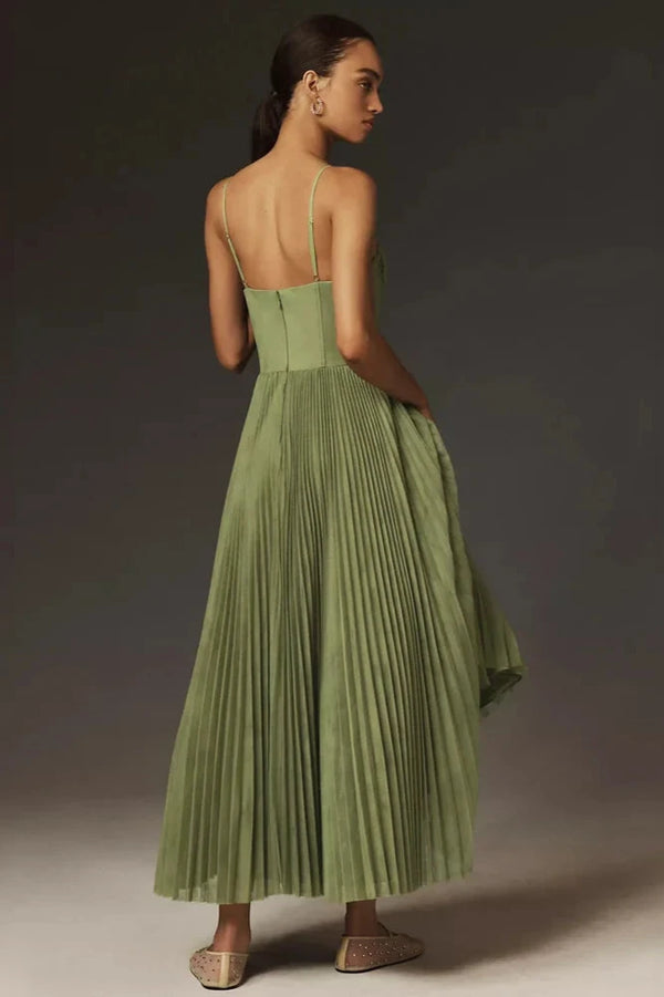 Damen Boho-Kleid Céleste mit Spitze