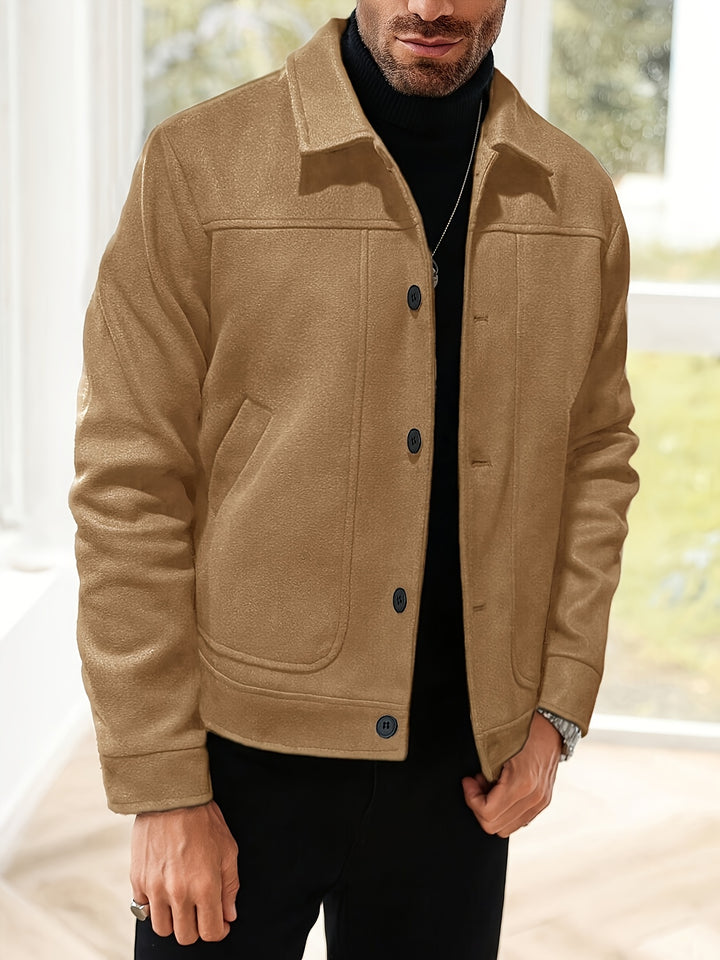 Benno | Veste de transition avec patte de boutonnage