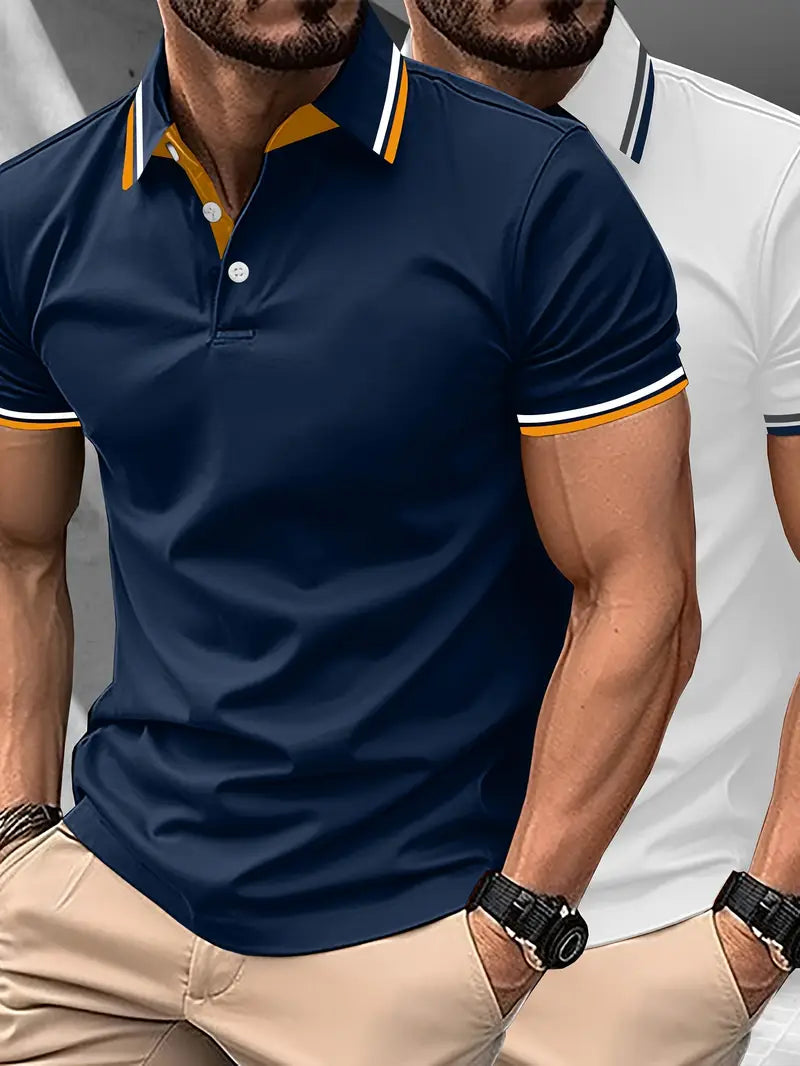 Herren Polo mit kurzen Ärmeln – Premium Komfort und Stil