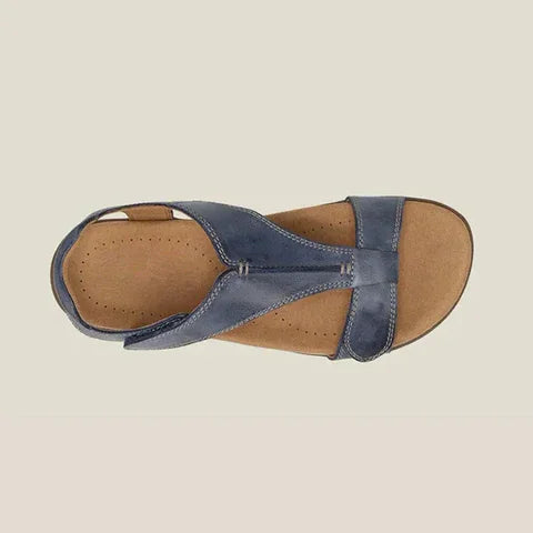 Damen Sandalen mit Offener Spitze und Verstellbaren Riemen | Casual