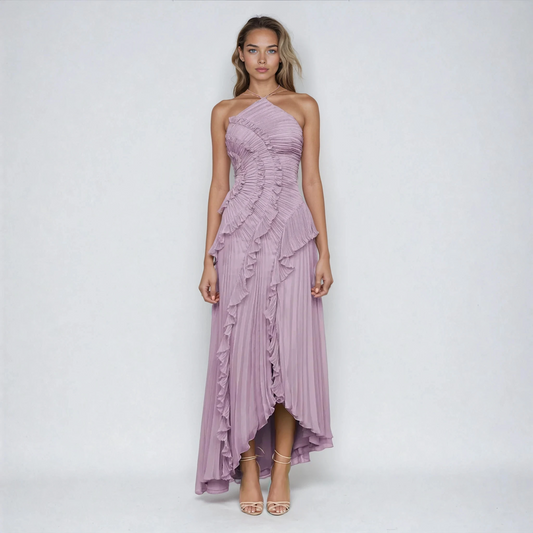 Abendkleid | Langes Abendkleid für Hochzeitsgast im Sommer für Frauen