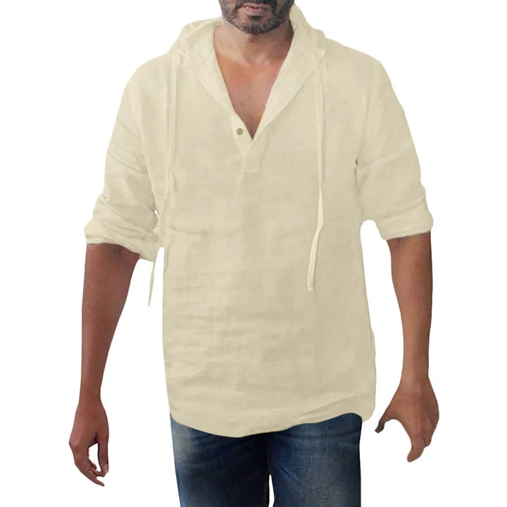 Chemise Homme à Nouer | Chemise à Manches Longues pour l'Été