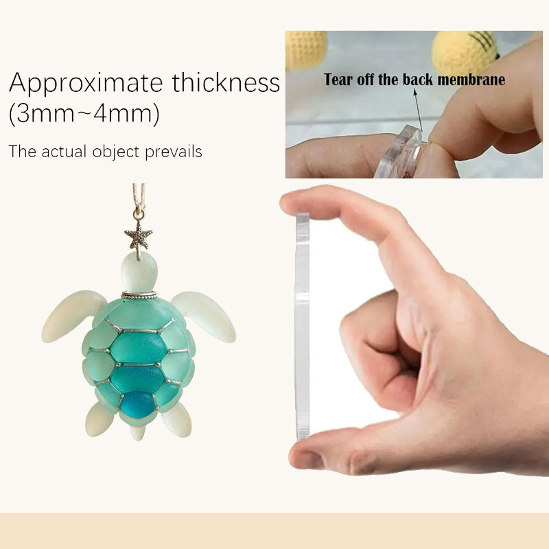 Adventskalender 2025 aus Meeresglas – 24-tägiger Kalender mit Meeresdekorationen und Meeresfiguren 6