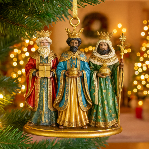 Adventskalender Geburt 2025 – 24-tägiger Kalender mit Weihnachtsdekorationen und -figuren 0