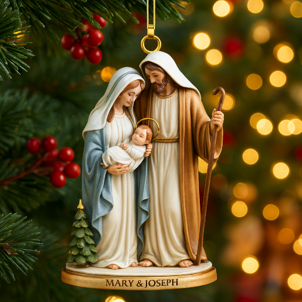 Adventskalender Geburt 2025 – 24-tägiger Kalender mit Weihnachtsdekorationen und -figuren 2