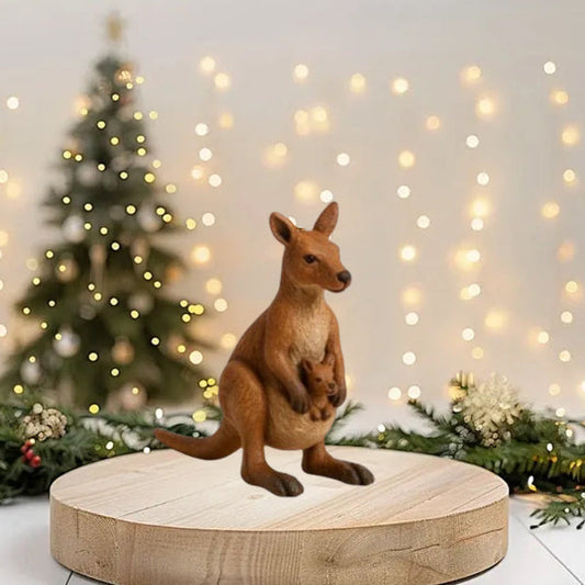 Adventskalender „Zootiere“ 2025 – ein 24-tägiger Kalender mit Überraschungen in Form von Wildtier-Ornamenten und Miniatur-Tierfiguren 0