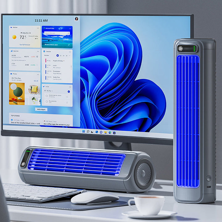 Kabelloser 3-in-1 Luftkühler mit Akku und Sprühnebel