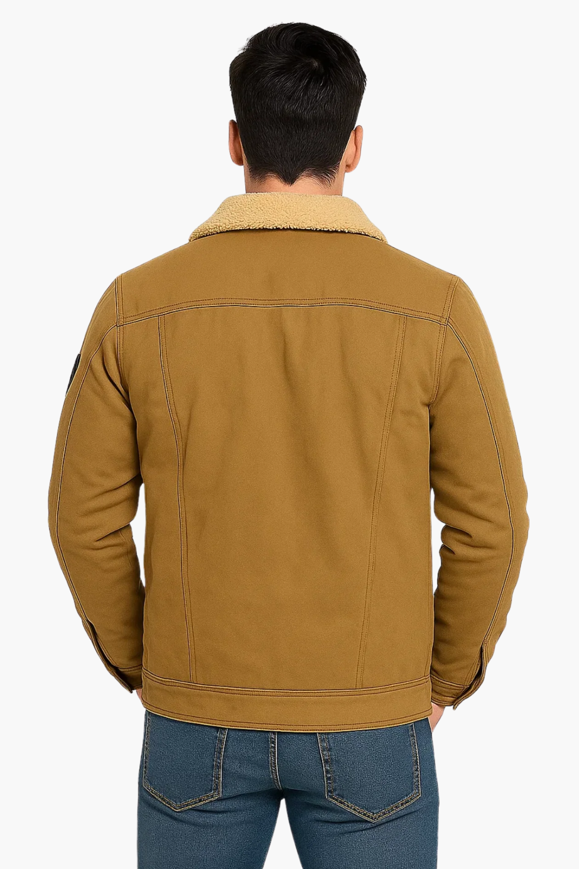 Alpine Trucker Jacke - Khaki 1