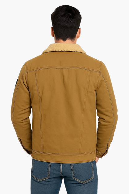 Alpine Trucker Jacke - Khaki 1